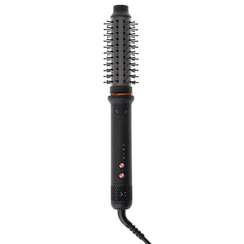 Electric Head Jog Futaria Hot Brush with Ceramic Coated Barrel. Rotating Hair Curler Brush for Smooth Curls & Bouncy Blow-Drys. Volumising Air Styler with 3 Temperature Settings & 360 Degree Cable.