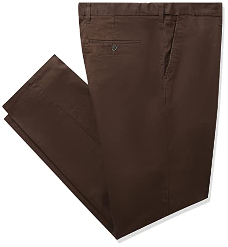 Image of Marks & Spencer Mens Solid Mid Rise Regular Fit Chinos