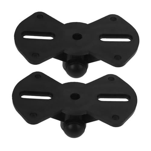 Parliky Elegant Plastic Speaker Holder Speaker Base Stable Support for Organizing