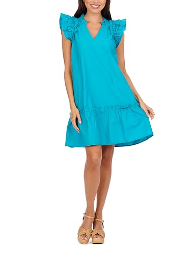 Image of Mud Pie Women's Mud Pie Women's Riggs Ruffle Dress