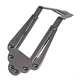 Perfektes Ersatzteil: Speziell als kompatibler Ersatz für E-Akustikgitarren entwickelt, verbessert diese Brücke den Klang Ihrer Gitarre und liefert optimale Leistung.