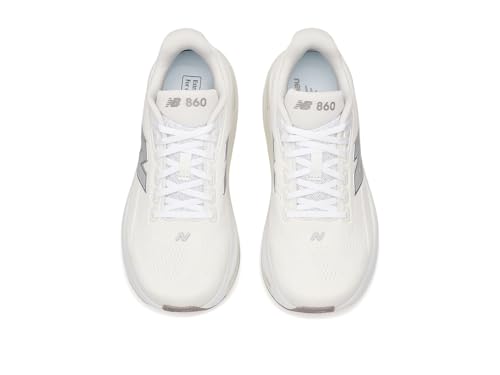New Balance Women's Fresh Foam X 860v15 Running Shoe, Nb 103 White/Silver Metallic, 11.5 by New Balance - Used condition - Image 2