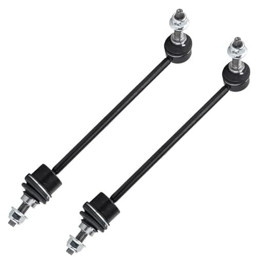 Image of Detroit Axle - Front Control Arms Kit for 2005-2009 Land Rover LR3, 2 Upper Control Arms with Ball Joint Assembly 2 Sway Bar Links 2006 2007 2008 Replacement