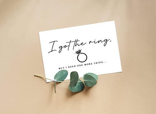 Emily gift I Got The Ring But I Need One More Thing - Funny Wedding Party Card - Bridal Card - Maid Of Honor Proposal Card3