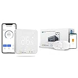 Smart Elektrische Thermostat, Fußbodenheizung WLAN Raumthermostat & Smart WLAN Garagentoröffner funktioniert mit Apple HomeKit, APP-Steuerung, Kompatibel mit Alexa, Google Assistant und SmartThings