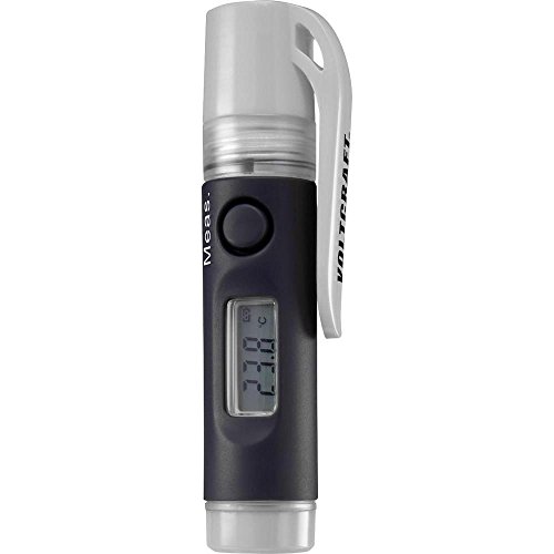 Thermomètre infrarouge VOLTCRAFT IR-110/IP67 Optique (thermomètre) 1:1 -33 à +110 °C Calibré selon Paramètres d'usine