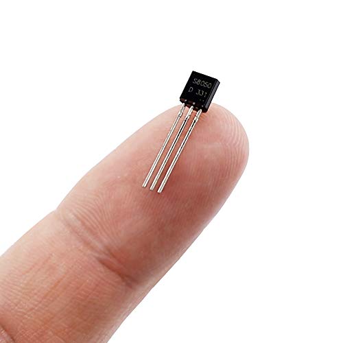 WOWOONE 750pcs 15 Values 2N2222-S9018 NPN PNP Power General Purpose Transistors Assortment Kit
