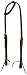 Weaver Leather Latigo Leather Flat Sliding Ear Headstall