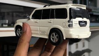 Pull Back Scorpio Toy CAR for Kids| Wonderful Design and Bold Looks. | Miniature Scaled Models Toy CAR | with Doors, Engine and Boot Opening Doors (Colour Balck OR White) 577 (B0CJP6WGBD) Amazon Price History, Amazon Price Tracker