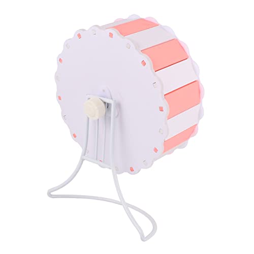 Abaodam Silent Running Wheel Pet Exercise Toy Plastic Hamster Wheel Ultra-Silent for Small Pets