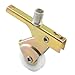 CRL B701 1" Nylon Center Groove Sliding Screen Door Roller With Top Adjustment Screw for Bay-Mill Doors - pack of 2