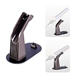 YUYUEMI für Dyson Haarglätter-Halter mit Ladegerät-Aufbewahrung, Halterung aus Aluminiumlegierung, einteiliger Aufbewahrungs-Tischständer für Dyson Airstrait HT01 Haarglätter-Aufbewahrungszubehör