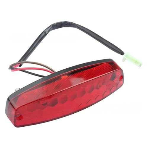 Feu stop arrière LED 12V haute visibilité pour quad et moto cross