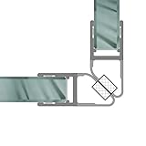 Gesamthöhe 20 mm; Klemmbereich 12 mm