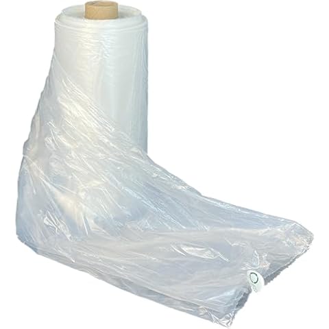 beyondGREEN Clear Produce Bag - Roll of 100 Bags - 14" x 17" Cover