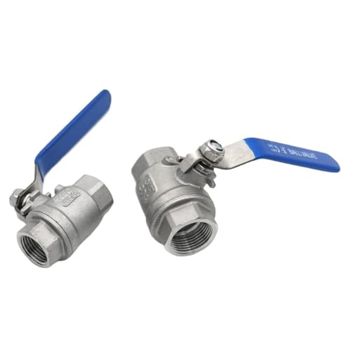Vanne sphérique inox 316L 3/4" de qualité supérieure pour fluides - 6