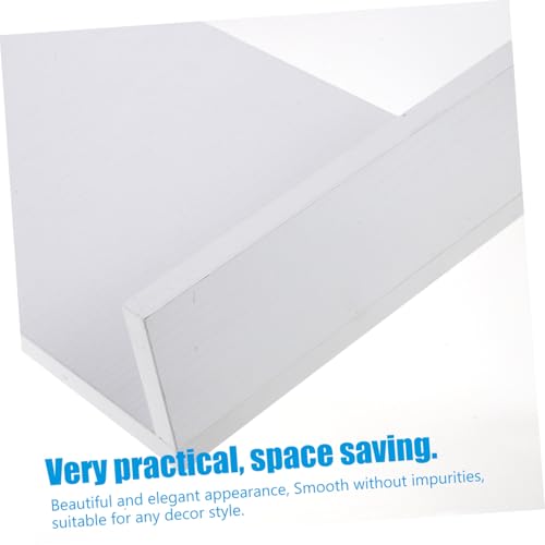 Support moniteur bureau multifonction réhausseur écran blanc stable - 3