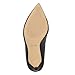 Nine West Women's Tatiana Pump, Black Leather, 9.5 W