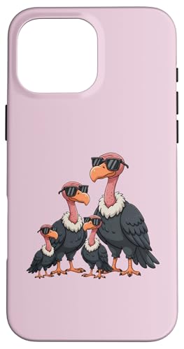 Vulture Family Sunglasses Graphic Cool Bird Lover Vultures �X�}�z�P�[�X iPhone 16 Pro Max �p