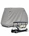 Deluxe 4 Seater Golf Cart Cover roof 80" L Grey, Fits E Z GO, Club Car and Yamaha G Model - Fits GEM e2