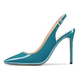 Zapatos de mujer clásicos y elegantes, la altura del tacón es de 10CM / 3.9 inches