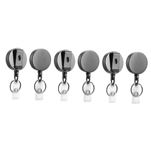 Porte-badges rétractables métal SHINEOFI au bureau et salons professionnels