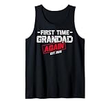 Questo divertente promosso a Grandad Est. 2025 Ancora una volta la camicia è perfetta per il nuovo papà, presto sarà nonno, amanti della moto, motociclisti per la festa del papà da figlio, figlia. Perfetto per la squadra di motociclisti da indossare in eventi motociclistici per motociclisti tatuati e motociclisti.