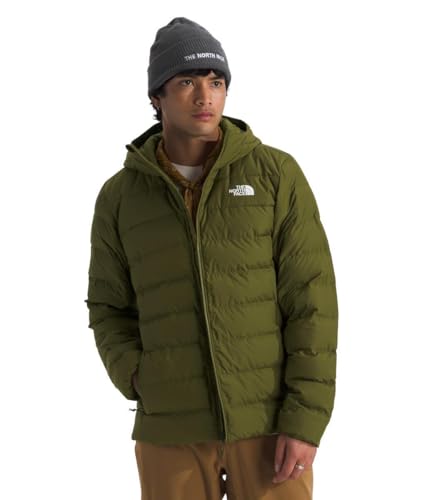 The North Face Men's Aconcagua 3 Hooded Jacket, Forest Olive, Large