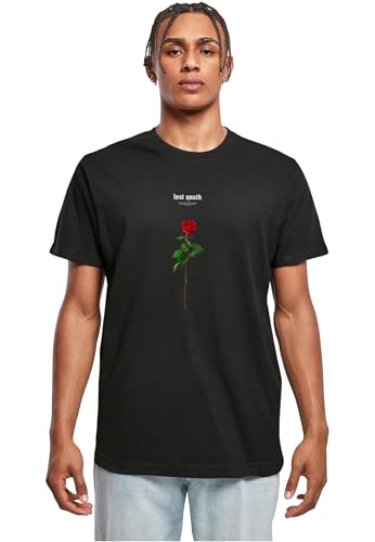 Lost Youth Rose Tee Black L