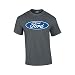 Ford T-shirt Blue Ford Logo Oval Design-charcoal-xxl