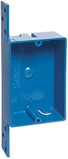 Carlon Lamson & Sessons B108B-UPC Single Gang Shallow Switch & Outlet Box With Bracket