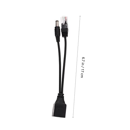 Módulo Adaptador Splitter de Fuente de Poder 8pcs para Cámaras de Seguridad, Compacto y Fácil de Instalar, Línea Splitter para Ethernet y Telefonía miniatura 6