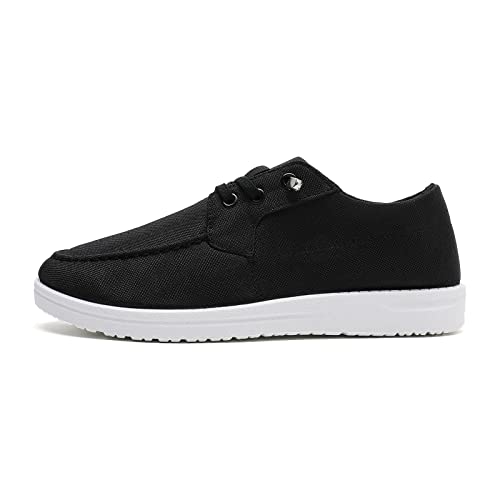 Image of Betrue Lightweight Boat Shoes for Women, Womens Casual Loafers, Womens Slip On Deck Shoes, Breathable Canvas Sneakers for Women