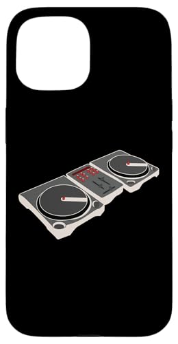 Ya en manzanajugosa.com: Carcasa para iPhone 15 Placa giratoria del Vinilo para el Engranaje Dual DJ del Equipo de Turntablist de los DJs
