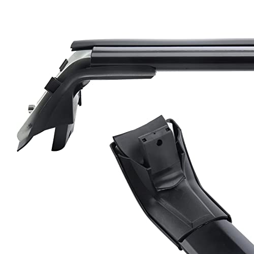 MotorFansClub Roof Racks Cross Bars Fit for BMW X5 F15 2014 2015 2016 2017 2018 Lockable Baggage Luggage Racks Roof Rail Bars - Thumbnail 5