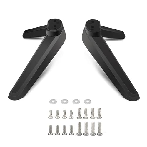 Pieds de base TV et support de téléviseur de bureau pour trous de vis 17mm-20mm