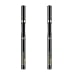 L'Oréal Paris Makeup Infallible Super Slim Long-Lasting Liquid Eyeliner, Ultra-Fine Felt Tip, Quick Drying Formula, Glides on Smoothly, Black, 2 Count