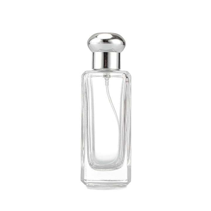 5/10 pz 30/50/100 ml Quadrato Profumo Glassspray Bottiglie di Profumo Vuoto Trasparente Bottiglia di Profumo Riutilizzabile Spray per Uomini Donne Viaggi