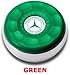 Zieglerworld Premium Table Shuffleboard Puck Weights Large Size 2 5/16 Available in 21 Colors + Booklet (Green)