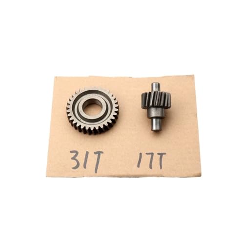 Engrenage 31T-17T scooter 50cc 2T pour transmission secondaire M F12 P 50 F15 - 3