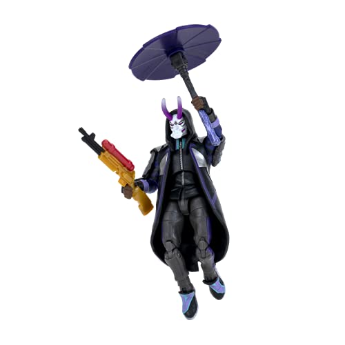 Fortnite Hot Drop Assortment, With 4-Inch Fade-Masked Figure, Harvesting Tools, Umbrella, Back Bling, And Weapons #TOP5