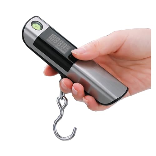 Balance à bagages numérique 50kg pèse-valise électronique portable avec ruban de mesure