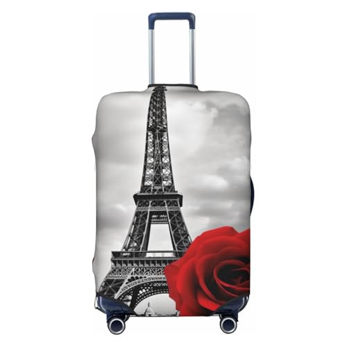 Housse de protection valise XL élastique contre les salissures de voyage Tour Eiffel