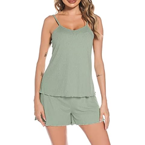 Vlazom Ladies Soft Cami and Shorts Pyjamas Set Cover