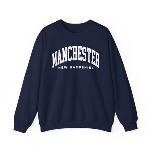 Manchester New Hampshire Adult Unisex Crewneck Sweatshirt