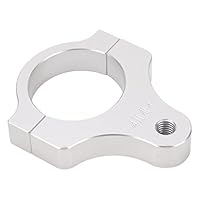 Lenkungsdämpfergabel, Aluminium-Motorradgabelrahmen, Universal-Montageklemmhalterung, Fußfixierung, Hardware-Teile-Stabilisatorhalterungen für Motorrad-Fahrradmodifikationen (41MM)