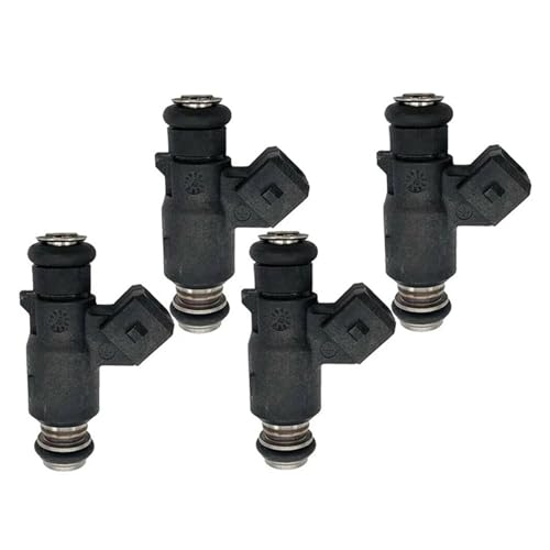 Boquilla Inyección 4 Uds 25335288 para Mercury 2002 2003 2004 2005 2006 40HP 60HP Accesorios De Coche Fueraborda De 2 Tiempos Boquillas De Inyectores De Combustible Inyector Combustible