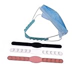 HOLIDYOYO 8Pcs Mask Strap Extender Buckle for Comfortable Wear Traceless Design Hook for Men and Women Reusable and Easy to Clean