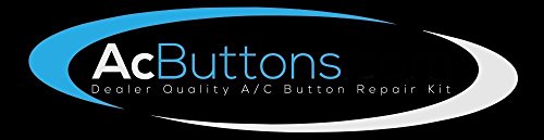 Gmc Yukon Radio Button Repair Kit For Chevy Tahoe Chevy Silverado, Suburban, Sierra, Avalanche, Cadillac Escalade, Denali, Impala, Malibu Dealer Grade Matte Black Vinyl Overlay Decal #TOP3