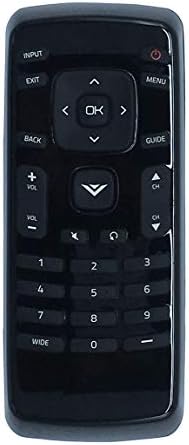 AULCMEET XRT020 TV Remote Control Replacement Compatible with VIZIO HDTV D24h-C1 D28h-C1 D320-B1 D32h-C0 D32h-C1 D390-B0 E221-A1 E231-B1 E241-A1 E241-B1 E280-A1 E280-B1 E291-A1 E320-A1E320-B0
